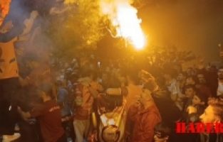 Gümüşhane'de Galatasaray’ın 25. şampiyonluğu coşkuyla kutlandı