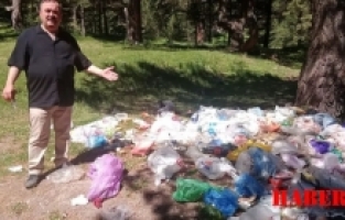 Altınpınar Gölü'nde Çöp İsyanı