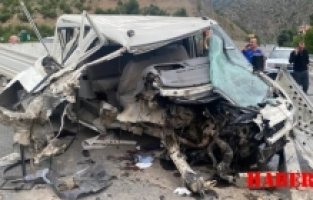 Gümüşhane-Trabzon yolunda feci kaza: 1 ölü, 3yaralı