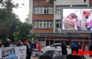 Gümüşhane’de Filistin dostları “Öfke günleri”nde bir araya geldi