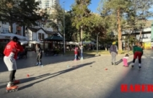 Kamerunlu Patenciler Gümüşhane’de Minik Sporcular Yetiştiriyor