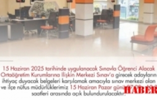 Pazar günü nüfus müdürlükleri açık tutulacak