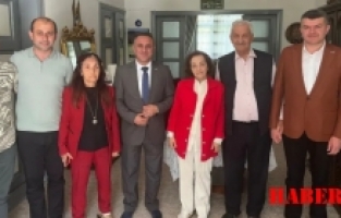 Rektör Yıldız’dan Mahmut Oltan Sungurlu’ya ziyaret