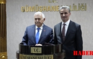 Son Başbakan Binali Yıldırım’dan Gümüşhane’ye ziyaret