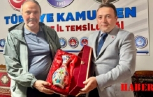 Türkiye Kamu-Sen İl Temsilciliğinde görev değişimi