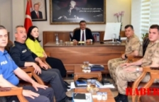 Vali Baruş Kürtün'de incelemelerde bulundu