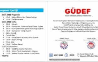 GÜDEF İş İnsanları Platformu Gümüşhane’de toplanacak