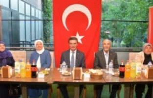 Vali Baruş, şehit yakınları ve gazilerle bir araya geldi