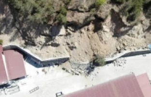 Gümüşhane’de sanayi sitesinde heyelan riski nedeniyle 25 iş yeri boşaltıldı