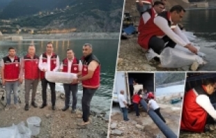 Gümüşhane’de Baraj ve Göletlere 725 Bin Sazan Yavrusu Bırakıldı