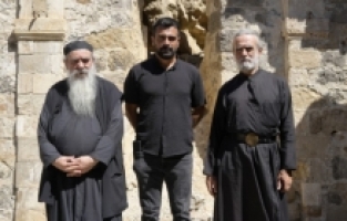 Yunan keşişlerden Gümüşhane’deki Hutura Kilisesi’ne ziyaret