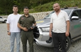 Zigana’da bataryası zarar gören drone orman işçileri tarafından bulundu