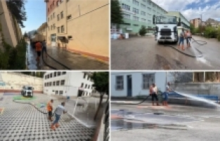 Belediye'den okullarda temizlik seferberliği