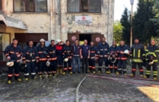 GÜ’den Kelkit İtfaiyesine kapsamlı yangın ve kurtarma eğitimi