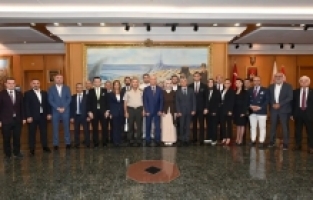 GÜMKON'dan Gümüşhane'nin gururu Orgeneral Metin Tokel'e anlamlı ziyaret