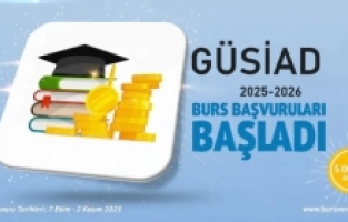 GÜSİAD 2025-2026 burs başvuruları başladı