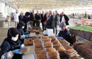 KKYDP Kapsamında Desteklenen Pestil ve Köme Tesisi Ziyaret Edildi