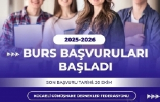 Kocaeli Gümüşhane Dernekler Federasyonu’ndan Öğrencilere Burs Desteği: "Başvurular Başladı"