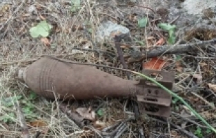 Gümüşhane’de 1. Dünya Savaşı’ndan kalma patlamamış havan mermisi bulundu