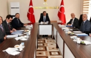 Gümüşhane’de “Kırsal Alanda Kamu Altyapı Yatırımları” ön hazırlık toplantısı yapıldı