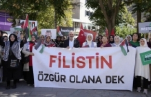 Gümüşhane’de kadınlardan “Gazze İçin Sessiz Çığlık” yürüyüşü