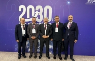 Rektör Yıldız 262. Üniversitelerarası Kurul Toplantısı’na katıldı