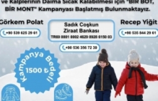 Gümüşhane Ülkü Ocakları’ndan Gönül Seferberliği: "Bir Bot Bir Mont"