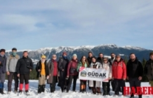 GÜDAK’tan Kışın Kalbine Yolculuk: Torul Dağlarında Unutulmaz Doğa Yürüyüşü