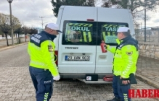 Okul Servislerine 'Kış' ve 'Güvenlik' denetimi