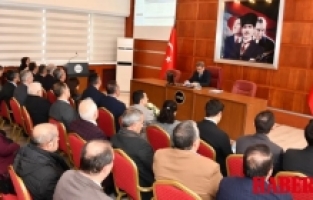 Gümüşhane'de il koordinasyon kurulu toplantısı yapıldı
