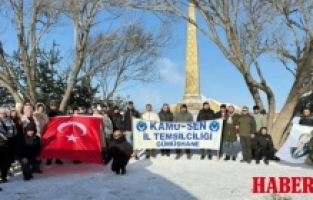 Gümüşhane Kamu-Sen, Sarıkamış şehitliğinden hadsiz saldırıya sert tepki gösterdi