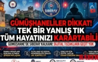 Gümüşhaneliler dikkat! Tek bir yanlış TIK tüm hayatınızı karartabilir!