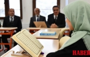 Vali Baruş’dan Genç Hafız adaylarına moral ziyareti