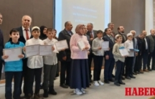 Genç Bilaller Ezan Okuma ve Hafızlık Yarışmaları Kelkit'te yapıldı