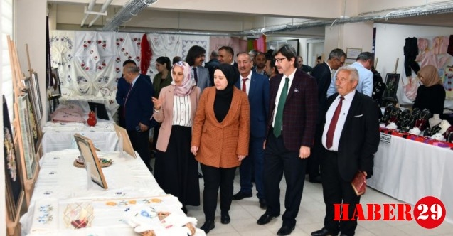 Köse Halk Eğitim Yılsonu Sergisi Yapıldı