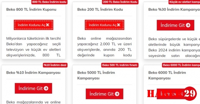 Aktif Beko İndirim Kodu 2024! Beko İndirim Kodu Nasıl Bulunur?