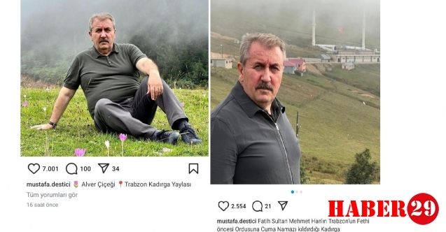 Destici’nin Kadırga Yaylası Açıklaması Tepkilere Yol Açtı