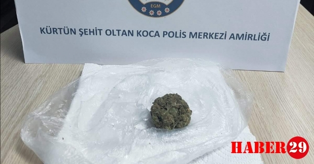 Kürtün'de Uyuşturucu Operasyonu: Bir Kişi Gözaltında