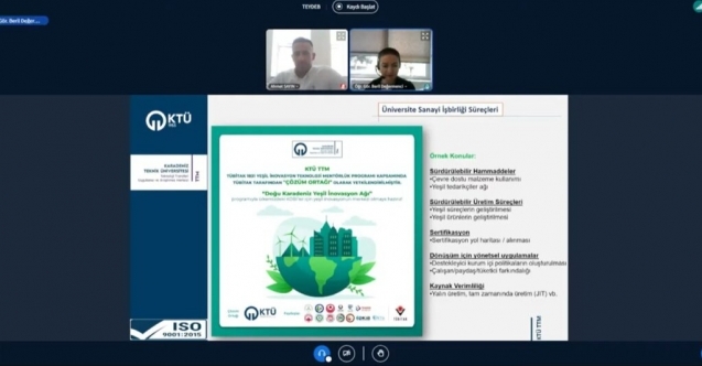 “Üniversite-Sanayi İş Birliği Süreçleri” etkinliği düzenlendi