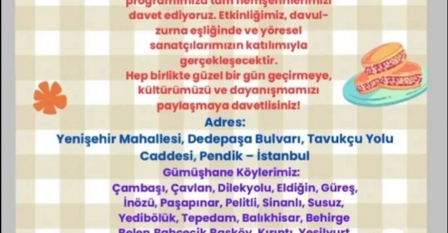 Kartal Gümüşhaneliler Derneği’nden Geleneksel Piknik Şöleni