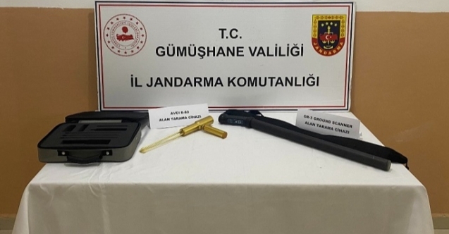 Şiran'da Kaçak Kazı Operasyonu: 2 Kişi Suçüstü Yakalandı