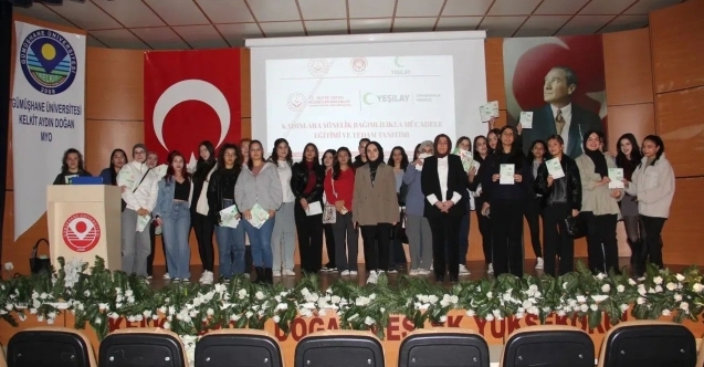 Kelkit'te kadınlara bağımlılık anlatıldı