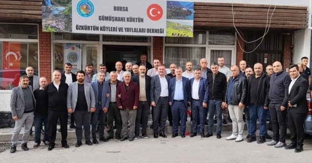 Bursa'da Gümüşhane dayanışması güçleniyor