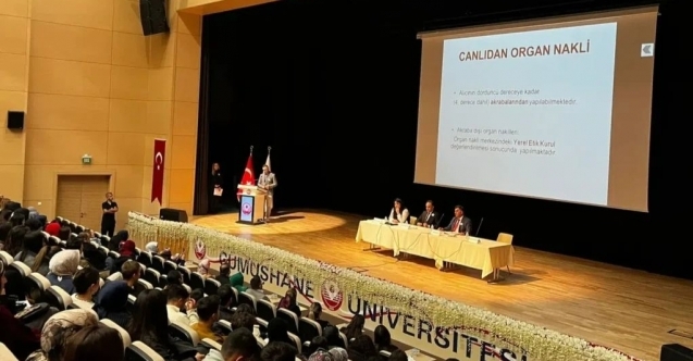 Gümüşhane’de “Bağışlanan Her Organ, Filizlenen Bir Candır” mesajı