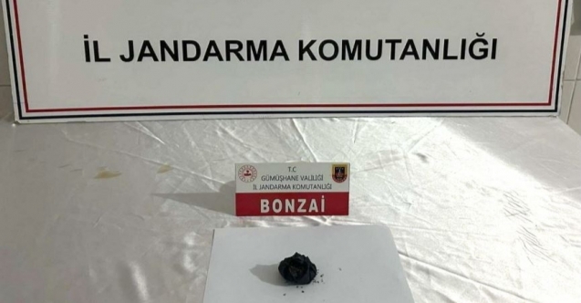 Gümüşhane’de Uyuşturucu Operasyonu: 12 Gram Bonzai Ele Geçirildi