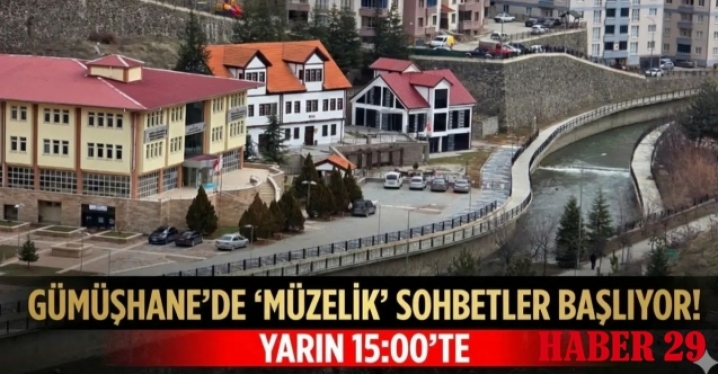 Gümüşhane’nin Tarihi Mirası "Müzelik Sohbetler" ile Masaya Yatırılıyor