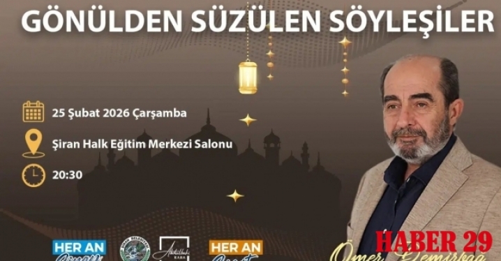Şiran’da Ramazan Şöleni: Tasavvuf Konserlerinden Sertaç Abi’ye Dev Takvim